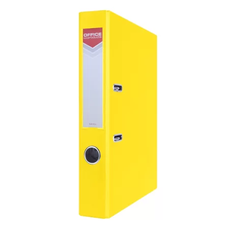 SEGREGATOR OFFICE PRODUCTS OFFICER Z SZYNĄ PP A4 55MM ŻÓŁTY
