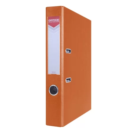 SEGREGATOR OFFICE PRODUCTS OFFICER Z SZYNĄ PP A4 55MM POMARAŃCZOWY