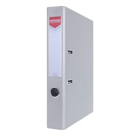 SEGREGATOR OFFICE PRODUCTS OFFICER Z SZYNĄ PP A4 55MM SZARY