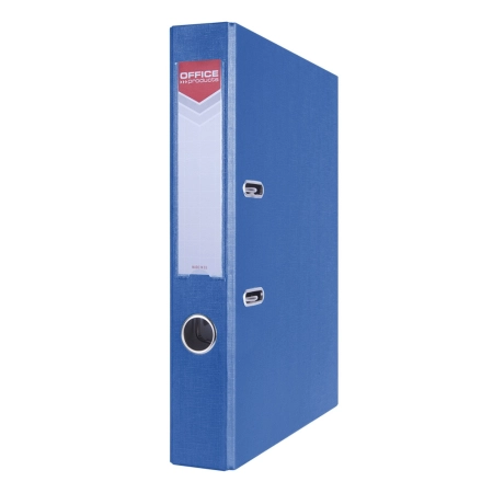 SEGREGATOR OFFICE PRODUCTS OFFICER Z SZYNĄ PP A4 55MM NIEBIESKI