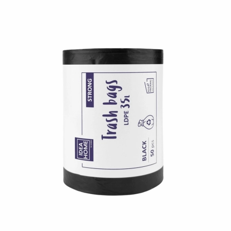WORKI IH LDPE MOCNY CZARNY 35L A50