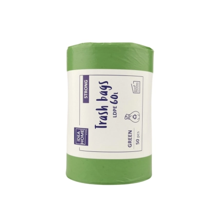 WORKI IH LDPE MOCNY ZIELONY 60L A50