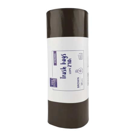 WORKI IH LDPE MOCNY BRĄZOWY 240L A10