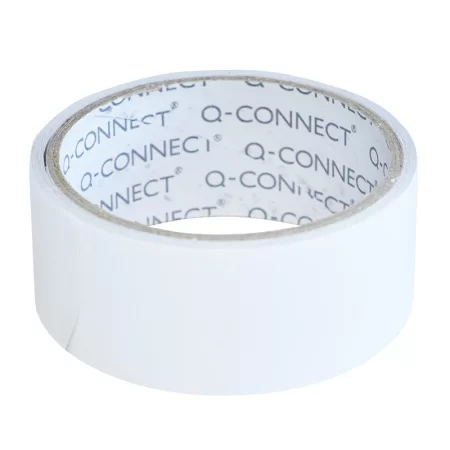 TAŚMA DWUSTRONNA Q-CONNECT TRANSPARENTNA 38MM/5M
